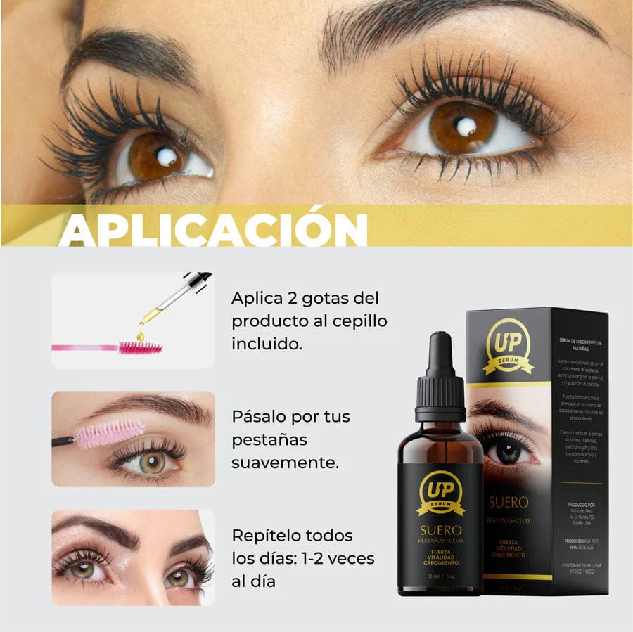 SERUM UP - CRECIMIENTO DE PESTAÑAS Y CEJAS