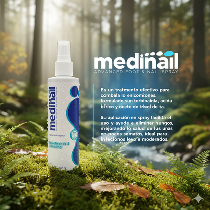 MEDINAIL - SPRAY PARA HOMGOS DEL PIEL