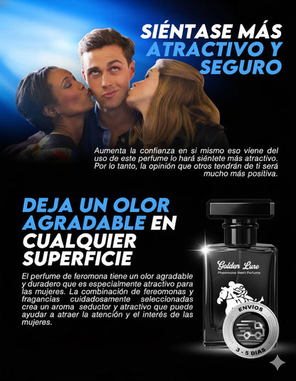 GOLDEN LURE TM - Fragancia Irresistible