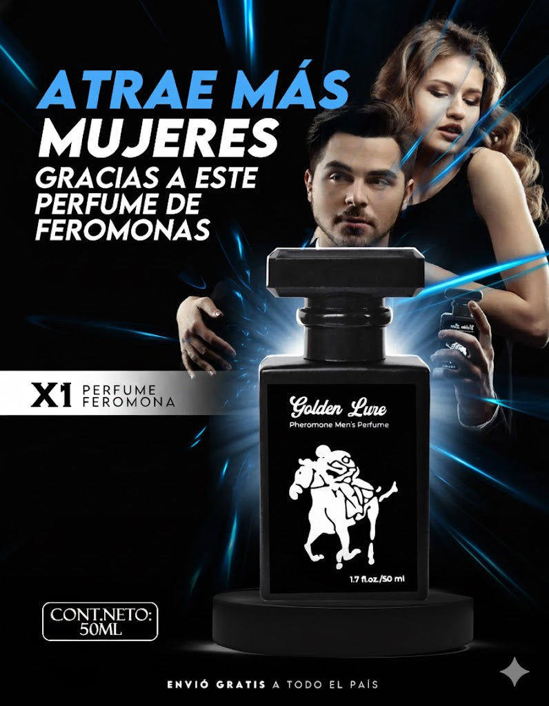 GOLDEN LURE TM - Fragancia Irresistible