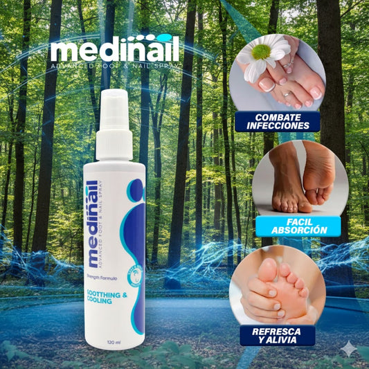 MEDINAIL - SPRAY PARA HOMGOS DEL PIEL